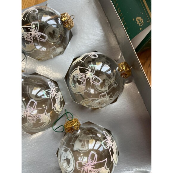 vintage Christmas ornaments by sears - 4 pc with free shipping - Picture 4 of 4